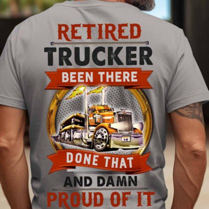 Proud Retired Trucker